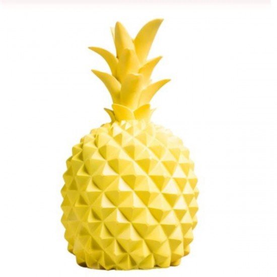 Ananas Şeklinde Desenli Büyük Boy Pilli Masa ve Gece Lambası Ananas Şeklinde Desenli Büyük Boy Pilli Masa ve Gece Lambası