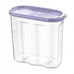 2 Kapaklı Ölçekli Erzak Kuru Gıda Saklama Kutusu Kabı - 1,7 Litre - SA935 2 Kapaklı Ölçekli Erzak Kuru Gıda Saklama Kutusu Kabı - 1,7 Litre - SA935