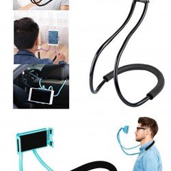 Boyuna Asılan Ergonomik 360 Derece Cep Telefonu Tutucu Stand Boyuna Asılan Ergonomik 360 Derece Cep Telefonu Tutucu Stand