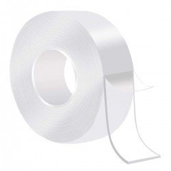  Ultra Güçlü Çift Taraflı 2 mt x 3 cm Çift Taraflı Nano Bant