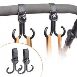 2 Adet Bebek Arabası, Motor, Bisiklet Eşya Taşıma Aparatı Plastik Kanca 2 Adet Bebek Arabası, Motor, Bisiklet Eşya Taşıma Aparatı Plastik Kanca