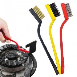 3 lü Detaylı Temizlik Bakır,Demir ve Sert Plastik Tel Fırça 3 lü Detaylı Temizlik Bakır,Demir ve Sert Plastik Tel Fırça