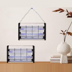 Masaüstü veya Duvara Asılabilen 10W Uzun Enli Sessiz Sinek Öldürücü UV Mor Işıklı Makina Masaüstü veya Duvara Asılabilen 10W Uzun Enli Sessiz Sinek Öldürücü UV Mor Işıklı Makina