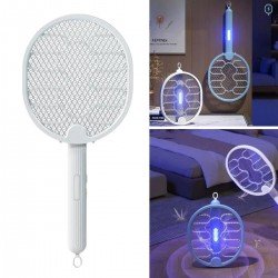 Sinek Öldürücü Masaüstü Olabilen Katlanabilir Şarjlı Sinek Raketi 5W 400mAh Sinek Öldürücü Masaüstü Olabilen Katlanabilir Şarjlı Sinek Raketi 5W 400mAh