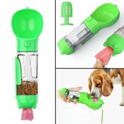 Taşınabilir Hazneli Mama Kaplı ,Kaka Poşetli Kedi,Köpek Suluğu-300ml Taşınabilir Hazneli Mama Kaplı ,Kaka Poşetli Kedi,Köpek Suluğu-300ml