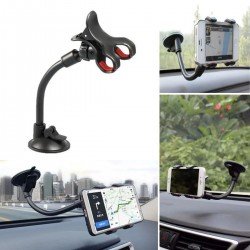 Akrobat Cama Sabitlenen Güçlü Vakumlu 360 Derece Dönen Tüm Modellere Uyan Oto Telefon Tutucu  Akrobat Cama Sabitlenen Güçlü Vakumlu 360 Derece Dönen Tüm Modellere Uyan Oto Telefon Tutucu