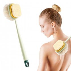 2si 1 Arada Çift Taraflı Uzun Saplı Fırçalı Banyo Vücut Sırt Fırçası Banyo Lifi 2si 1 Arada Çift Taraflı Uzun Saplı Fırçalı Banyo Vücut Sırt Fırçası Banyo Lifi