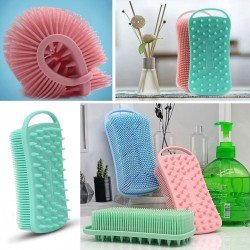 Kendiliğinden Askılı Peeling ve Masaj Etkili Silikon Banyo Vücut Fırçası  Kendiliğinden Askılı Peeling ve Masaj Etkili Silikon Banyo Vücut Fırçası