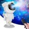 Uzaktan Kumandalı ve Zamanlayıcılı Farklı Renk Işık Modlu Astranot Projektör Gece Lambası