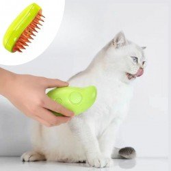 Buharlı Yumuşak Silikon Uçlu Kedi & Köpek Tüy Tarama Tarağı Yıkama Fırçası Buharlı Yumuşak Silikon Uçlu Kedi & Köpek Tüy Tarama Tarağı Yıkama Fırçası