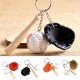 Gerçekçi Beyzbol Tasarımlı Şık Anahtarlık Kolye Çanta Süsü Baseball Keychain Gerçekçi Beyzbol Tasarımlı Şık Anahtarlık Kolye Çanta Süsü Baseball Keychain