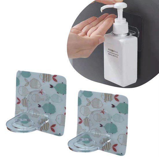 Süper Yapışkanlı Çok Amaçlı Cember Askı 2 Adet Süper Yapışkanlı Çok Amaçlı Cember Askı 2 Adet