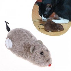 Kurmalı Kedi Eğitim Oyuncağı Tüylü Peluş Fare Yakalama İnteraktif Sevimli Eğlenceli Oyuncak Kurmalı Kedi Eğitim Oyuncağı Tüylü Peluş Fare Yakalama İnteraktif Sevimli Eğlenceli Oyuncak