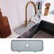 Lavabo İçin Silikon Esnek Mat Musluk Sapı Damlama Tutucu Raf Mutfak Tezgahı Sıçrama Koruma Lavabo İçin Silikon Esnek Mat Musluk Sapı Damlama Tutucu Raf Mutfak Tezgahı Sıçrama Koruma