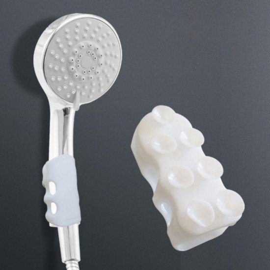 Su Geçirmeyen Dayanıklı Kancalı Banyo Duş Başlığı Askı Tutucu Silikon Güçlü Vantuz Vakum Aparatı Su Geçirmeyen Dayanıklı Kancalı Banyo Duş Başlığı Askı Tutucu Silikon Güçlü Vantuz Vakum Aparatı