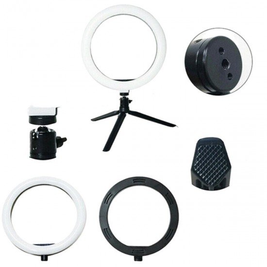 10inç 26cm Youtube Instagram Tiktok Selfie Stüdyo Video Fotoğraf Ring Light Tripod Led Halka Işık 10inç 26cm Youtube Instagram Tiktok Selfie Stüdyo Video Fotoğraf Ring Light Tripod Led Halka Işık