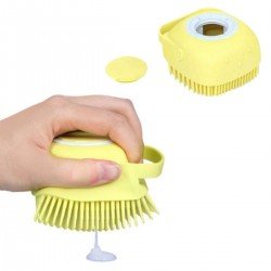 Yumuşak Silikon Malzemeli Esnek Jel Hazneli Masaj Fonksiyonlu Etkili Banyo Duş Kese Lifi  Yumuşak Silikon Malzemeli Esnek Jel Hazneli Masaj Fonksiyonlu Etkili Banyo Duş Kese Lifi