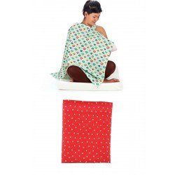 Kullanışlı Kemerli Yıldız Desenli Bebek Emzirme Önlüğü Örtüsü Kullanışlı Kemerli Yıldız Desenli Bebek Emzirme Önlüğü Örtüsü