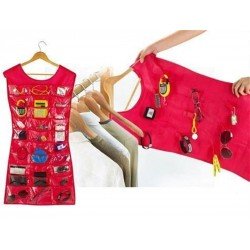 Elbise Şeklinde Takı Organizeri - Pembe Elbise Şeklinde Takı Organizeri - Pembe