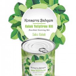 Konserve Bahçem Evde Konservede Sakız Kabak Yetiştirme Kiti