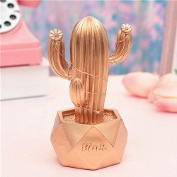 Led Işıklı Sevimli Kaktüs Dekoratif Masa Lambası Mini Biblo Gece Lambası-GOLD Led Işıklı Sevimli Kaktüs Dekoratif Masa Lambası Mini Biblo Gece Lambası-GOLD