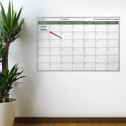 Manyetik Yapışkanlı Bir Aylık Program Planlayıcı Takvim 85x56 cm Manyetik Yapışkanlı Bir Aylık Program Planlayıcı Takvim 85x56 cm