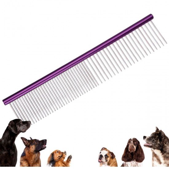 Parlak Metal Köpek Tarağı Renkli Pet Köpek Pire Tımar Tarağı Köpek Tüyü Tarama Parlak Metal Köpek Tarağı Renkli Pet Köpek Pire Tımar Tarağı Köpek Tüyü Tarama