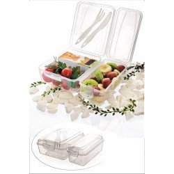 Takeaway Ergonomik Asorti Çatal Bıçaklı Pratik Yoğurt Saklama Kabı Takeaway Ergonomik Asorti Çatal Bıçaklı Pratik Yoğurt Saklama Kabı