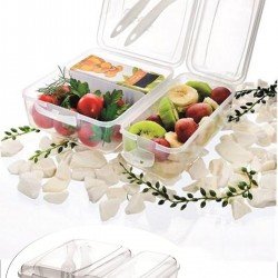 Takeaway Ergonomik Asorti Çatal Bıçaklı Pratik Yoğurt Saklama Kabı