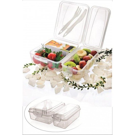 Takeaway Ergonomik Asorti Çatal Bıçaklı Pratik Yoğurt Saklama Kabı Takeaway Ergonomik Asorti Çatal Bıçaklı Pratik Yoğurt Saklama Kabı