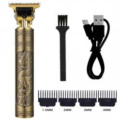 Vintage Görünümlü Güçlü 4 Farklı Başlıklı USB ŞarjlI Manuel Tıraş Makinası Vintage Görünümlü Güçlü 4 Farklı Başlıklı USB ŞarjlI Manuel Tıraş Makinası
