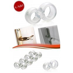 Silikon Kapı & Pencere Vurma Önleyici Stoper Kapı Tamponu 4 Adet Silikon Kapı & Pencere Vurma Önleyici Stoper Kapı Tamponu 4 Adet