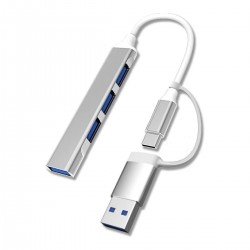 4 Portlu Bağlantı İstasyonu Ultra İnce USB Bölücü TYPE-C tipi Çoklu Arayüz Adaptörü Multi Usb Çoklayıcı 4 Portlu Bağlantı İstasyonu Ultra İnce USB Bölücü TYPE-C tipi Çoklu Arayüz Adaptörü Multi Usb Çoklayıcı