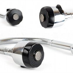 Oynar Başlıklı 2 Fonksiyonlu Spiral Musluk Başlığı Mutfak Hortumu