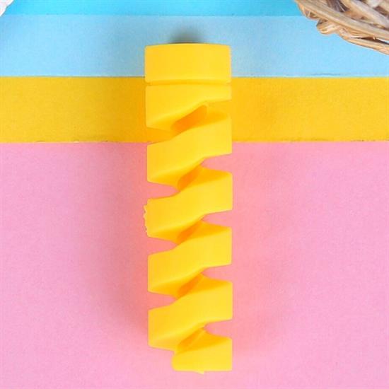 4lü Apple, Android Şaj Kablosu Koruyucu Silikon Spiral Yay Aparat 4lü Apple, Android Şaj Kablosu Koruyucu Silikon Spiral Yay Aparat