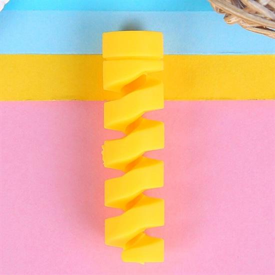 4lü Apple, Android Şaj Kablosu Koruyucu Silikon Spiral Yay Aparat 4lü Apple, Android Şaj Kablosu Koruyucu Silikon Spiral Yay Aparat