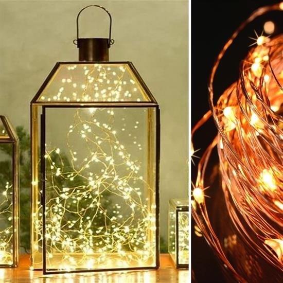 Bakır Tel 3 Metre Dekoratif Aydınlatma Günışığı Led Işık Zinciri Bakır Tel 3 Metre Dekoratif Aydınlatma Günışığı Led Işık Zinciri