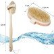 Doğal At Kılı Selülit Karşıtı Sapı Çıkabilen Ahşap Banyo Fırçası Doğal At Kılı Selülit Karşıtı Sapı Çıkabilen Ahşap Banyo Fırçası