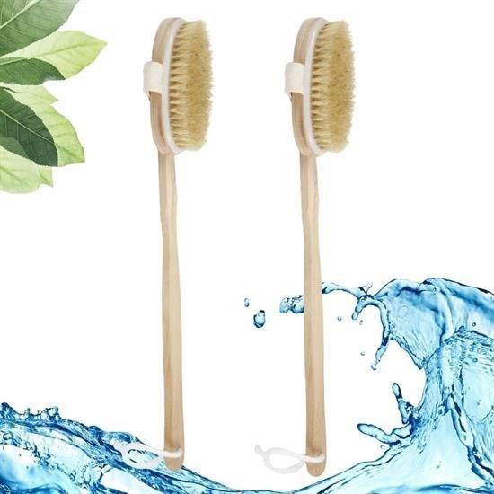 Doğal At Kılı Selülit Karşıtı Sapı Çıkabilen Ahşap Banyo Fırçası Doğal At Kılı Selülit Karşıtı Sapı Çıkabilen Ahşap Banyo Fırçası