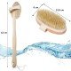 Doğal At Kılı Selülit Karşıtı Sapı Çıkabilen Ahşap Banyo Fırçası Doğal At Kılı Selülit Karşıtı Sapı Çıkabilen Ahşap Banyo Fırçası