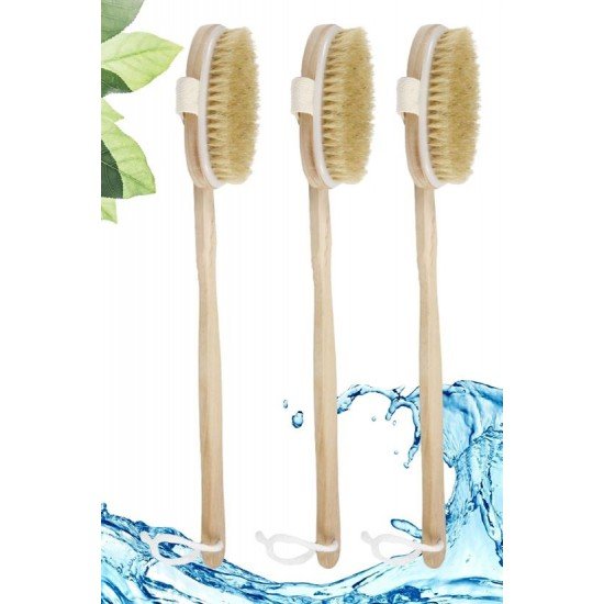 Doğal At Kılı Selülit Karşıtı Sapı Çıkabilen Ahşap Banyo Fırçası Doğal At Kılı Selülit Karşıtı Sapı Çıkabilen Ahşap Banyo Fırçası