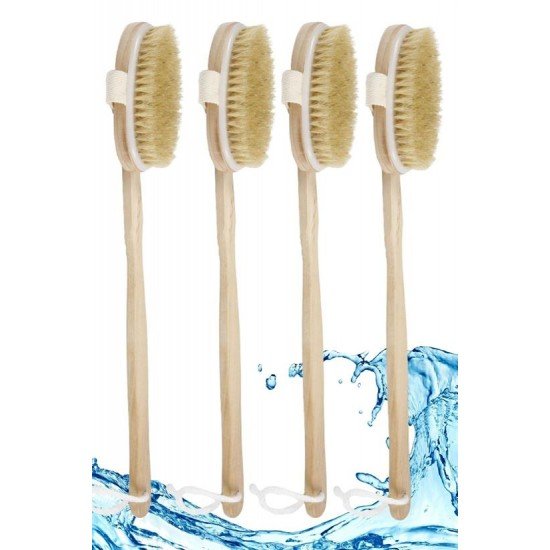 Doğal At Kılı Selülit Karşıtı Sapı Çıkabilen Ahşap Banyo Fırçası Doğal At Kılı Selülit Karşıtı Sapı Çıkabilen Ahşap Banyo Fırçası