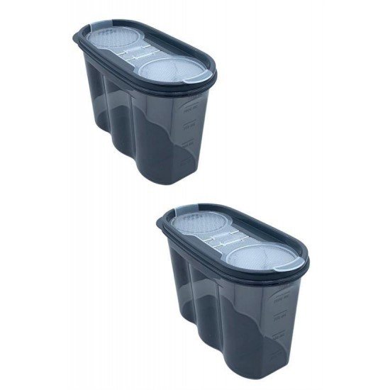 2 Kapaklı Ölçekli Erzak Saklama Kabı - 1,2 Litre - SA930 2 Kapaklı Ölçekli Erzak Saklama Kabı - 1,2 Litre - SA930