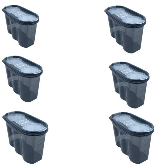 2 Kapaklı Ölçekli Erzak Saklama Kabı - 1,2 Litre - SA930 2 Kapaklı Ölçekli Erzak Saklama Kabı - 1,2 Litre - SA930