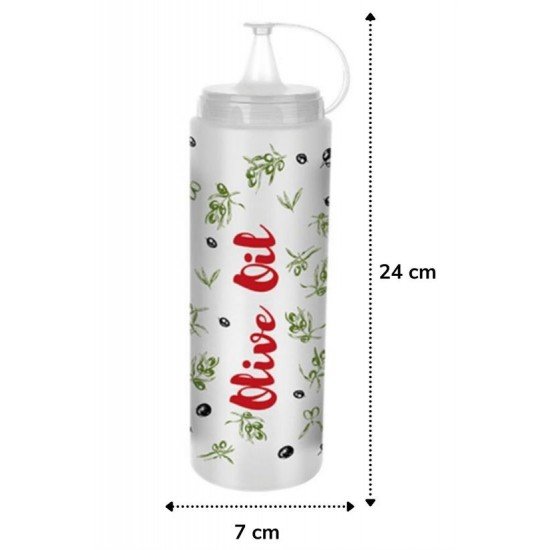 Şeffaf Kapaklı Sızdırmaz Yağlık Sosluk Şişesi Plastik Yağdanlık Master Chef AP-9471 Şeffaf Kapaklı Sızdırmaz Yağlık Sosluk Şişesi Plastik Yağdanlık Master Chef AP-9471
