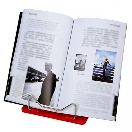 Portatif Ayarlanabilir Metal Kitap Okuma Standı Aparatı Aleti Portatif Ayarlanabilir Metal Kitap Okuma Standı Aparatı Aleti
