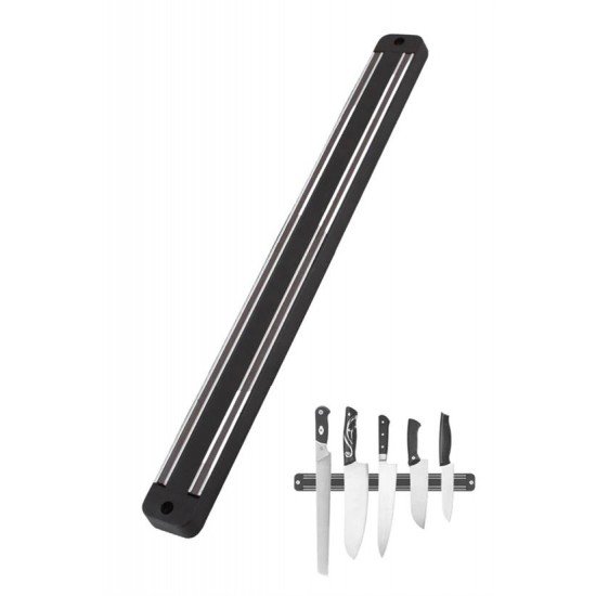 Mıknatıslı Paslanmaz Duvar Bıçak Askısı Standı 55 Cm Aparat Mıknatıslı Paslanmaz Duvar Bıçak Askısı Standı 55 Cm Aparat