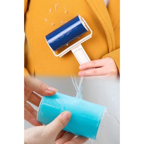 Yeni Nesil Yıkanabilir Pratik Tüy ve Toz Toplama  Rulosu Aparatı