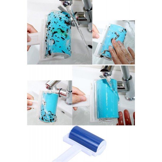 Yeni Nesil Yıkanabilir Pratik Tüy ve Toz Toplama  Rulosu Aparatı