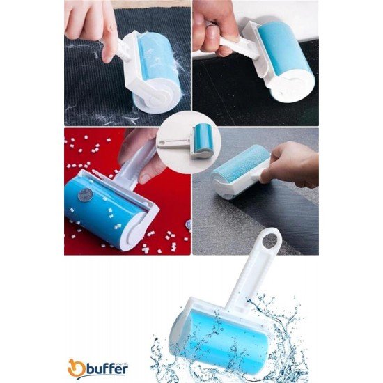 Yeni Nesil Yıkanabilir Pratik Tüy ve Toz Toplama  Rulosu Aparatı